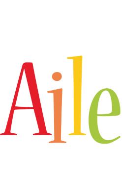 Aile birthday logo