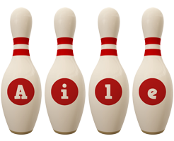 Aile bowling-pin logo