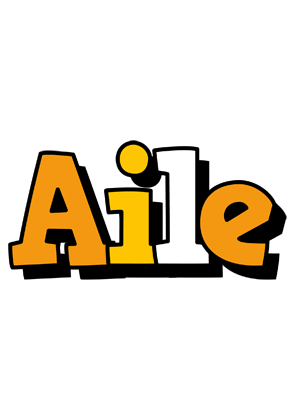 Aile cartoon logo