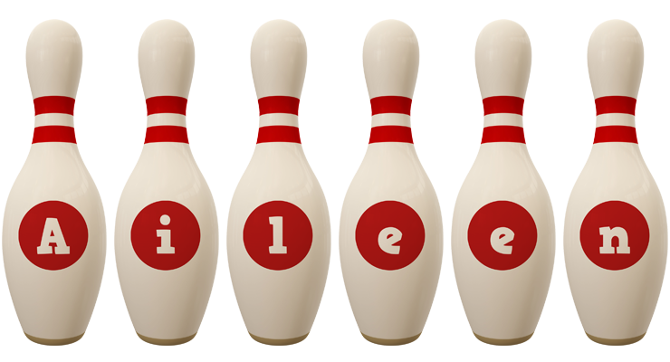 Aileen bowling-pin logo
