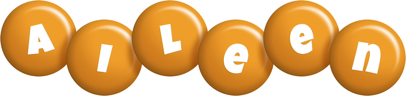 Aileen candy-orange logo