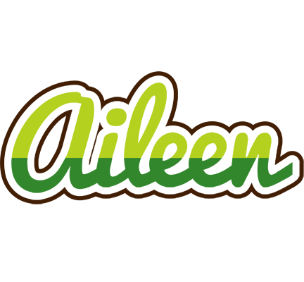 Aileen golfing logo