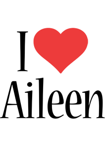 Aileen i-love logo