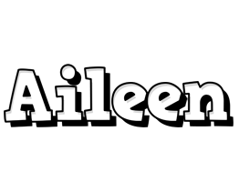 Aileen snowing logo