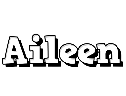 Aileen snowing logo