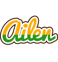 Ailen banana logo