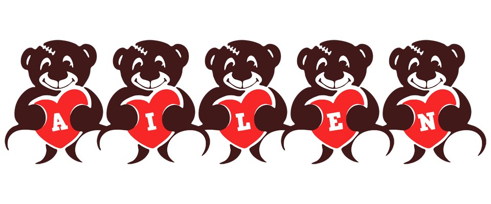 Ailen bear logo