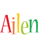 Ailen birthday logo