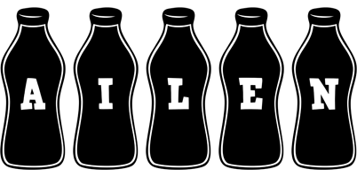 Ailen bottle logo