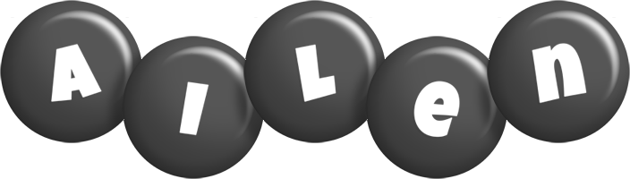 Ailen candy-black logo