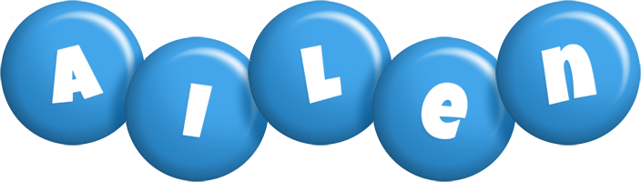 Ailen candy-blue logo