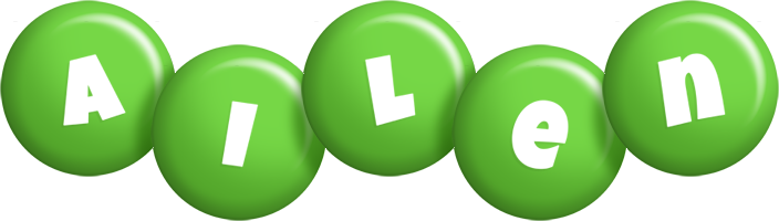 Ailen candy-green logo