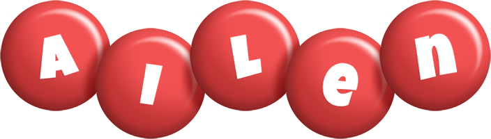 Ailen candy-red logo
