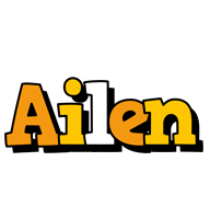 Ailen cartoon logo