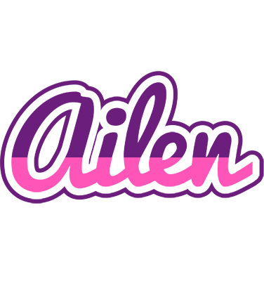 Ailen cheerful logo
