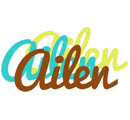 Ailen cupcake logo