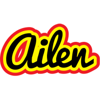 Ailen flaming logo