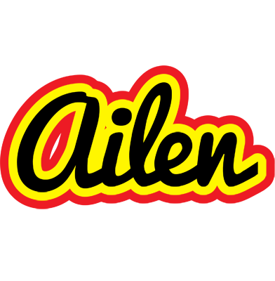Ailen flaming logo