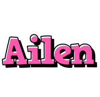 Ailen girlish logo