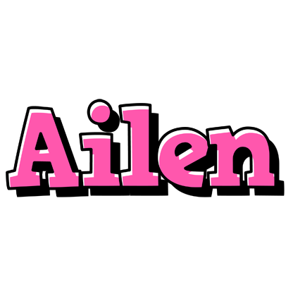 Ailen girlish logo