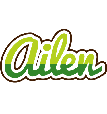 Ailen golfing logo