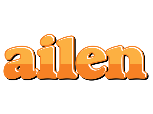 Ailen orange logo
