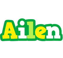 Ailen soccer logo