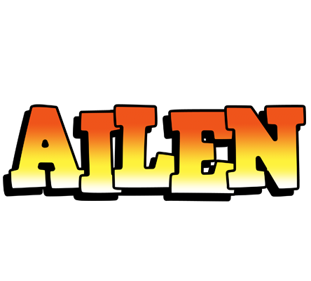 Ailen sunset logo