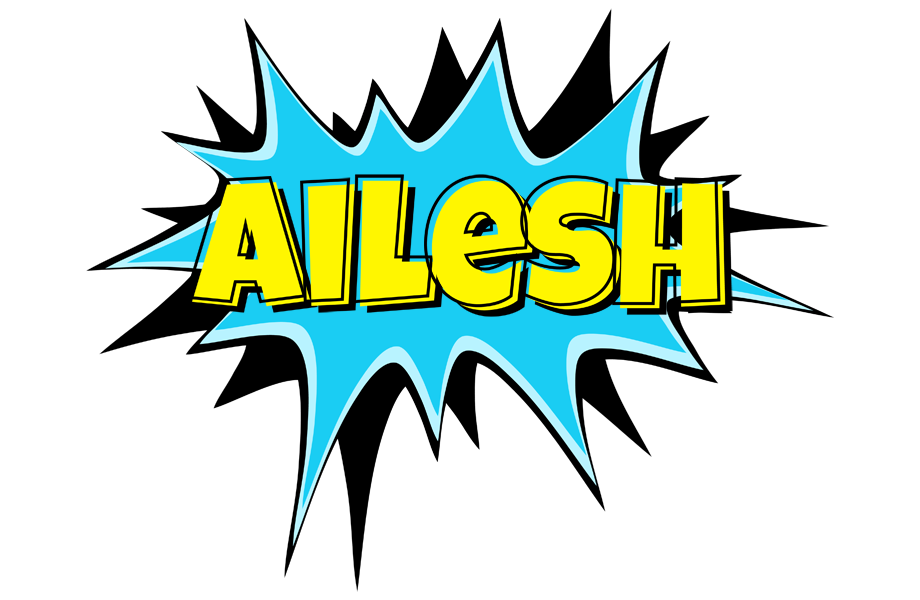 Ailesh amazing logo