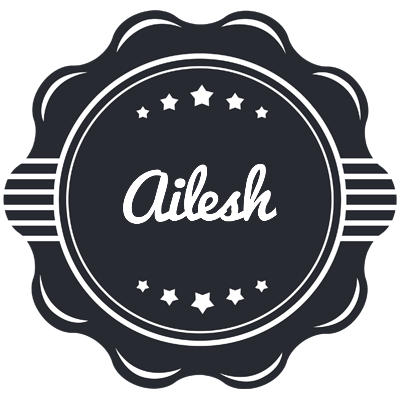 Ailesh badge logo