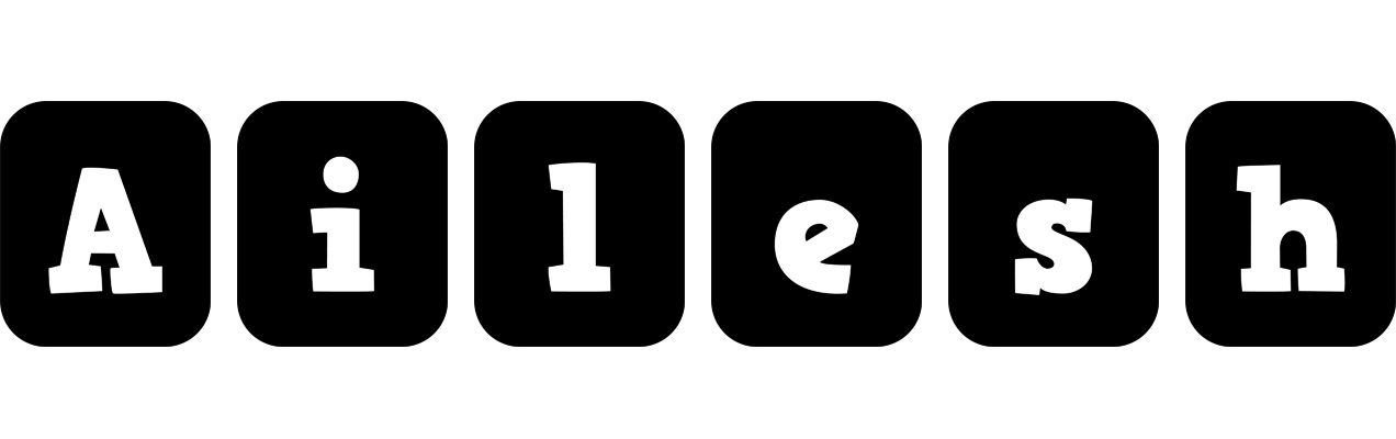 Ailesh box logo