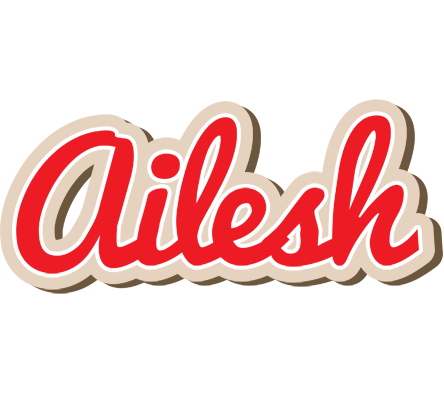 Ailesh chocolate logo