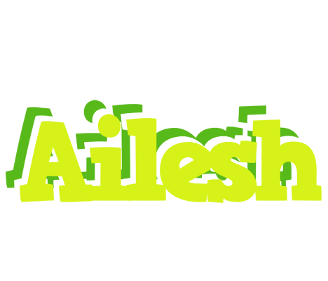 Ailesh citrus logo