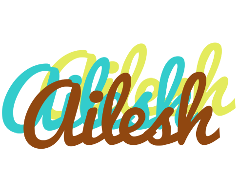 Ailesh cupcake logo