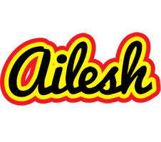 Ailesh flaming logo