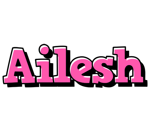 Ailesh girlish logo