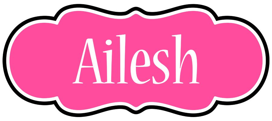Ailesh invitation logo