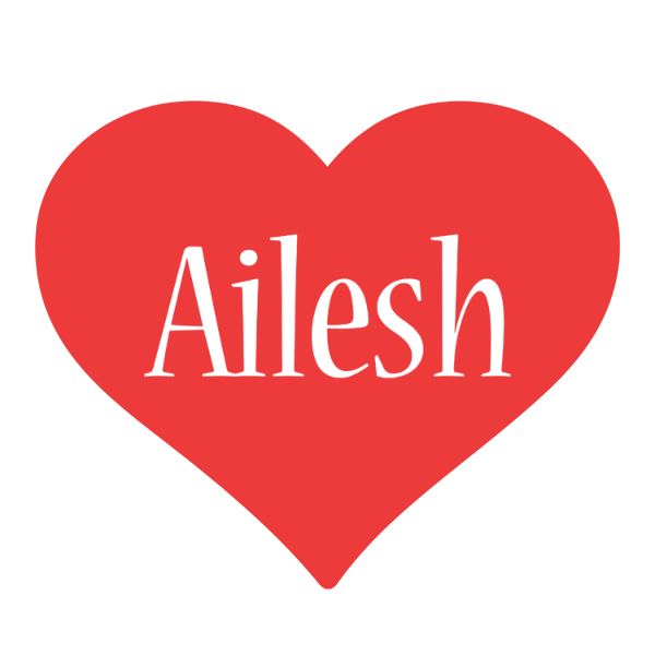 Ailesh love logo