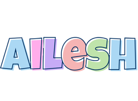 Ailesh pastel logo