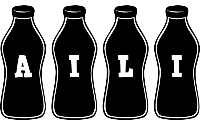 Aili bottle logo