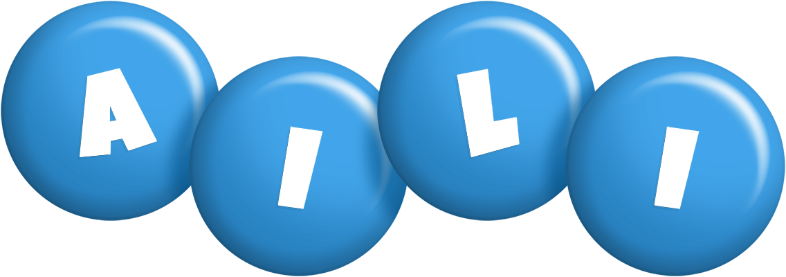 Aili candy-blue logo