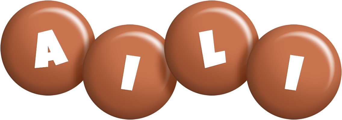 Aili candy-brown logo