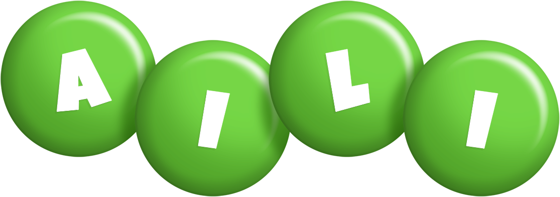 Aili candy-green logo