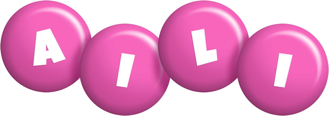 Aili candy-pink logo