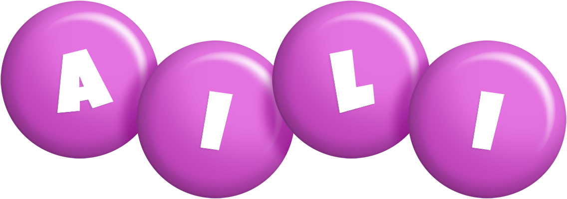 Aili candy-purple logo