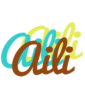 Aili cupcake logo