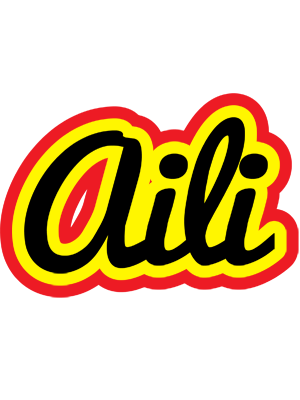 Aili flaming logo