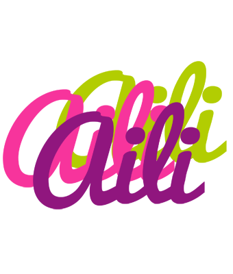Aili flowers logo