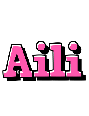 Aili girlish logo