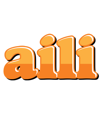 Aili orange logo
